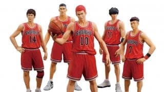 『SLAM DUNK』湘北高校バスケ部5人のフィギュア大好評予約受付中 - 桜木花道、流川 楓、三井 寿、宮城リョータ、赤木剛憲をユニフォーム姿にて忠実に再現