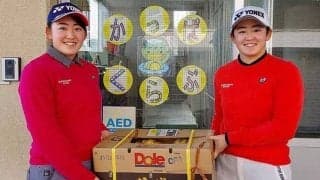 女子ゴルフ初Vの岩井千怜、バナナと歩む社会貢献　父の教え「困った人を助ける」体現