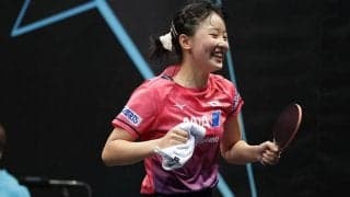 張本美和 シングルス決勝進出！14歳でのシニア大会2冠へ王手【卓球 WTTチュニス】