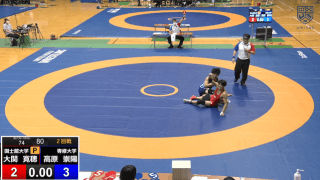 全日本学生レスリング選手権大会 第4マット【見逃し配信】