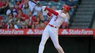 【MLB】大谷翔平、痛烈右前打で5試合連続安打　連敗ストップへ、4試合ぶり27号でるか