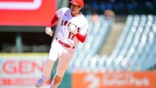 大谷翔平の出塁中に話しかけた敵軍内野手　まさかの“思い出話”展開「覚えてる？」