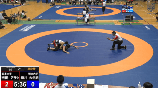 全日本学生レスリング選手権大会 第4マット【見逃し配信】