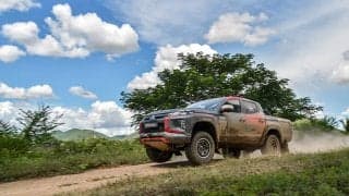 【アジアクロスカントリーラリー】新生チーム三菱ラリーアート、トライトンとともについに始動