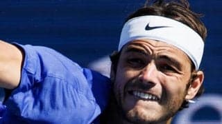 フリッツ 逆転で8強、次戦メド