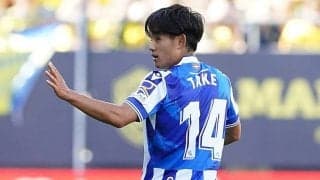 「切り替え早っ」「上手すぎw」久保建英の「バルサ戦、直前ゴラッソ動画」に絶賛の声！ クラブも思わず感想を求める「全てが超速ゴール」！