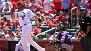 【MLB】今季で現役引退、42歳プホルスに「もう1年」の声　キャリア初の代打満塁弾に「鳥肌」