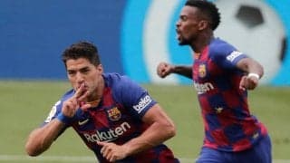 ｢ベストストライカーだ｣!! ルイス・スアレスのレバークーゼン戦での決勝ゴールが｢再脚光｣! ｢彼が恋しい｣などと話題となったバルセロナ投稿の｢超絶ゴール｣