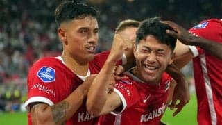 日本代表・菅原由勢が復帰戦でいきなり｢アシスト｣! 藤本寛也＆新井瑞希との日本人対決を制しAZのジル・ヴィセンテとの第１戦勝利に貢献! ダメ押し弾お膳立ての｢高速クロス｣