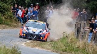 WRCベルギー：競技初日を終え、ヒョンデのティエリー・ヌービルがリード。勝田はトラブルで18番手