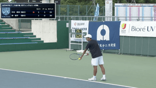 全日本学生テニス選手権大会 本戦 センターコート【見逃し配信】