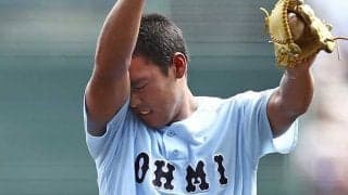 【高校野球】「ようここまで…ありがとう」　近江・多賀監督は5試合644球熱投の山田陽翔に万感