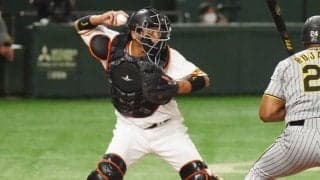 ピンポイント“爆肩”送球に「マジで惚れた」　巨人の2年目は「第2の小林選手」