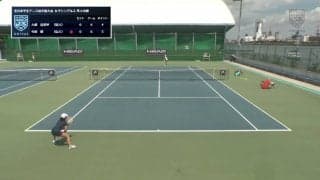 全日本学生テニス選手権大会 本戦 準々決勝 第8コート【見逃し配信】