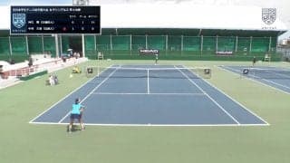 全日本学生テニス選手権大会 本戦 準々決勝 第7コート【見逃し配信】