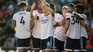 主将ウーデゴール2発にサリバが芸術弾でPL初ゴール！　冨安クローザー起用のアーセナルが快勝で開幕3連勝！《プレミアリーグ》