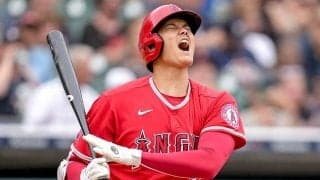 【MLB】大谷翔平、自打球に苦悶の表情も…　監督代行は問題なし強調「大丈夫。明日投げるよ」
