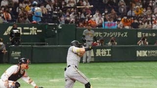 阪神佐藤輝、すっぽ抜けバットが客席を“襲撃”　場内騒然…異例の注意喚起アナウンス