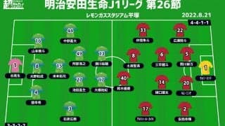 【J1注目プレビュー|第26節:湘南vs鹿島】2週間ぶりの試合となる湘南、新生・鹿島は連勝なるか