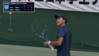 全日本学生テニス選手権大会 本戦 準決勝 サブセンターコート・第14コート・3位表彰式【見逃し配信】