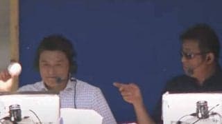 恐怖の解説大絶叫…　打球強襲の“珍事”が「大事に至らなくて良かった…」