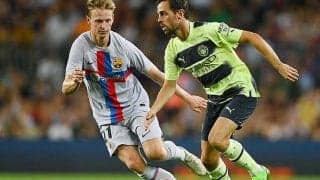 バルサとシティのチャリティーマッチは打ち合いの末にドロー決着《親善試合》