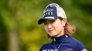 原英莉花、怒涛9バーディーで暫定首位　絶好調の裏にジャンボの言葉「病院行ってこい」