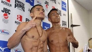 K-1からボクシング転向5戦目の武居由樹、初タイトル戦へ計量パス「早い回で倒したい」