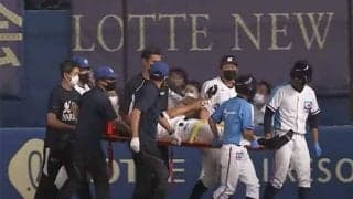 ロッテが担架で運ばれ途中交代の福田秀を抹消、今季初先発の鈴木を登録　25日の公示