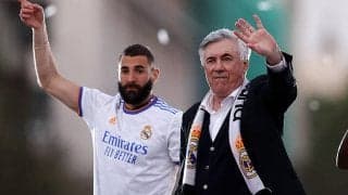 UEFA男子年間最優秀選手＆監督賞はマドリーのベンゼマとアンチェロッティが受賞！