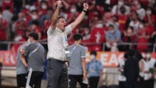 「浦和ファミリーを非常に誇りに思う」ACL決勝進出を受けリカルド監督が感謝、控え選手の活躍にも「全員が大事」