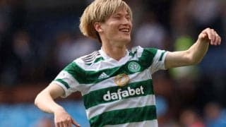 スコットランドでセルティック古橋の“マッシュヘア”が流行！？真似した学生に本人も太鼓判「最高の髪型だね！」