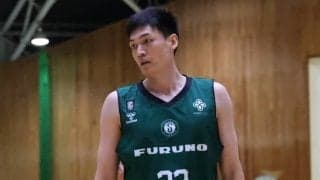 昨季西宮ストークスで21試合に出場した劉瑾、大阪エヴェッサの練習生に