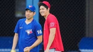 【MLB】大谷翔平、菊池雄星に一ゴロ　3年ぶりカナダで花巻東対決、先輩撃ちならず