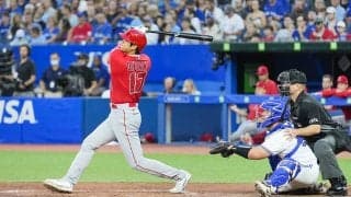 【MLB】大谷翔平、フェン直2点タイムリー三塁打でエ軍連敗ストップに貢献　“花巻東対決”は菊池に軍配