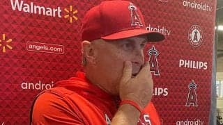 【MLB】大谷翔平の花巻東対決は「知らなかった」　エ軍監督代行、試合中に質問「親しいの？」