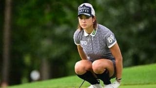 原英莉花、単独首位堅守で完全V王手！　2打差2位で稲見萌寧、山下美夢有ら5人が追う混戦