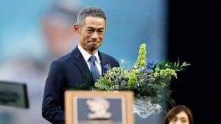 【MLB】イチロー氏が“愛犬からのメッセージ”に笑顔…まさかの字幕も「とても誇りに思う」