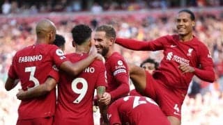 リバプールが「9-0」でプレミア”最大得点差記録”1位タイの大勝! 「サラーのゴール関与がないのが怖すぎる」と恐怖の声挙がる