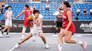 3x3女子U18日本代表、準々決勝で力尽きる – FIBA 3x3 U18ワールドカップ2022