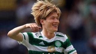 古橋亨梧が前半だけでハットトリック！ セルティックが9発圧勝《スコティッシュ・プレミアシップ》