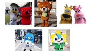 ロッテ応援にご当地キャラ6体が登場　9月オリ戦で市川梨丸、モバりん、ガウラ＆ソデリーら