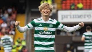 古橋亨梧を元スウェーデン代表FWに重ねて称賛　爆発3得点に英紙「最も完成された選手」