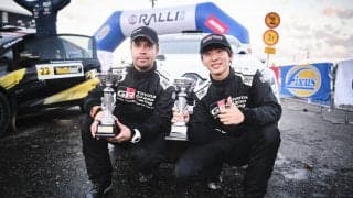 TOYOTA GAZOO Racing WRCチャレンジプログラム2期生の欧州3戦目、ラリー・ミッケリで大竹がクラス3位で表彰台獲得