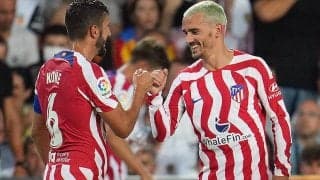 闘将対決はシメオネ・アトレティコに軍配！　途中投入グリーズマン弾でバレンシア撃破《ラ・リーガ》