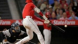 【MLB】大谷翔平の“体勢崩され弾”は「どうなってんのこれ」　ファンも驚嘆「投手はたまらない」