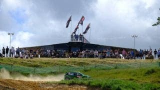 WRCラリーニュージーランドのパワーステージは、スタジアム式専用コース