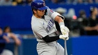 【MLB】鈴木誠也、2試合連続マルチで打率.258に上昇　4戦連続安打も盗塁死…カブスは4連敗