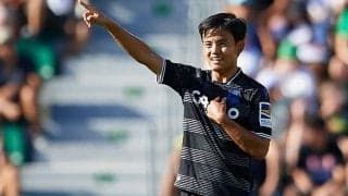 久保建英にも「タケガール」出現　敵地戦に訪れた5人組女性に注目「アウェーまで…」