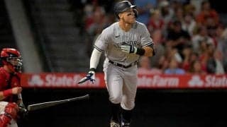 ジャッジ豪快51号！　大谷翔平の前で2戦連発、63発ペースに米記者衝撃「歴史作っている」